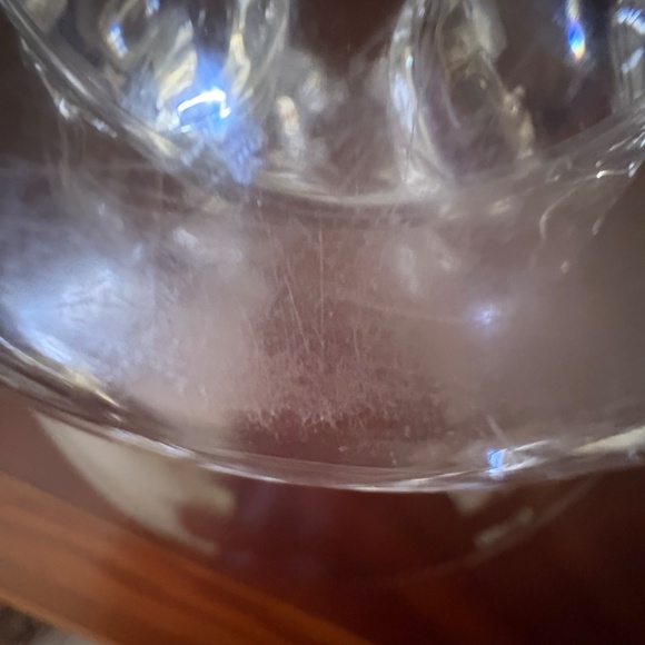 Steuben Crystal Footed Compote  - 10 1/4" Dia. - Picture 6 of 6